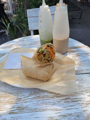 Lafalafala at Falafelito - Coyoacan in Mexico City