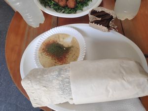  at Falafelito - Coyoacan in Mexico City