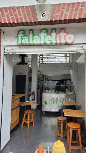 Delicious, best food at Falafelito - Coyoacan in Mexico City