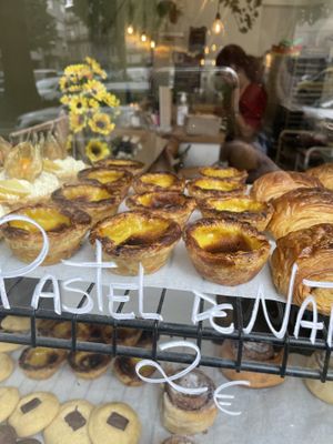 Pastel de nata  at Odete Bakery - Cedofeita in Porto
