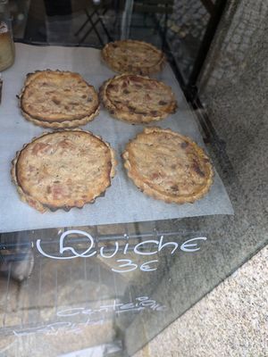 Quiche at Odete Bakery - Cedofeita in Porto