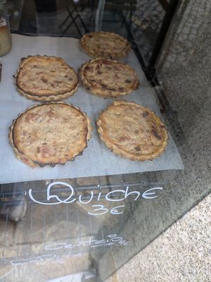 Quiche at Odete Bakery - Cedofeita in Porto
