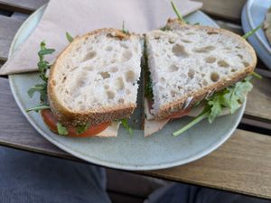 Abigail sandwich at Odete Bakery - Cedofeita in Porto