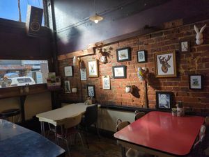 Inside at Modaks Espresso in Dunedin