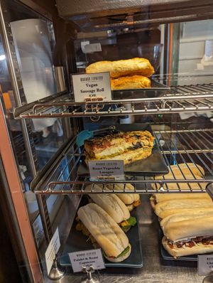 All vegan at Modaks Espresso in Dunedin