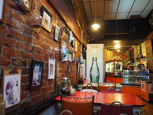 inside at Modaks Espresso in Dunedin