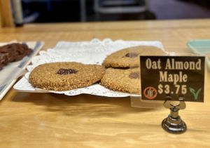 Oat almond maple cookie  at Bovine Bakery in Point Reyes Station