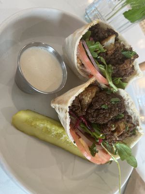 Vegan Shawarma (made with cauliflower)  at Jackie Smalls in Wayne