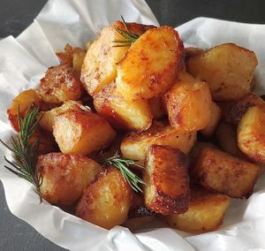 Roast Potato at Manifreshto in Chiang Mai