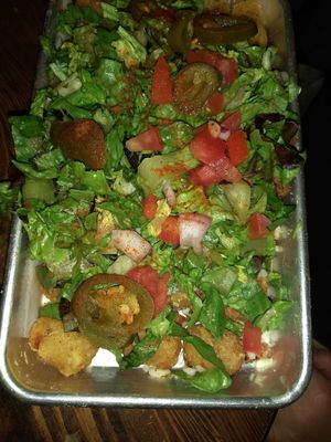 Vegan tots at Wurst Bar in Ypsilanti