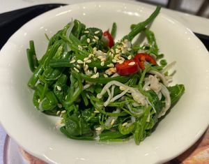 Chayote with mushrooms   at FJ Veggie 芳珍蔬食  - Linsen South in Taipei