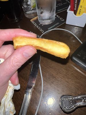 This is the best French fry in the world  at Bruxelles in Dublin