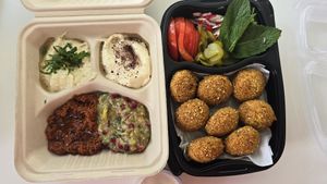  at Falafel ji in Oslo