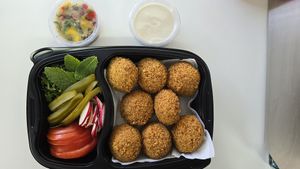  at Falafel ji in Oslo