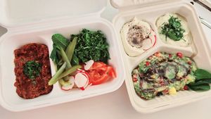  at Falafel ji in Oslo