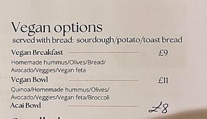 Menu  at Toc Toc Coffee & More in Belfast