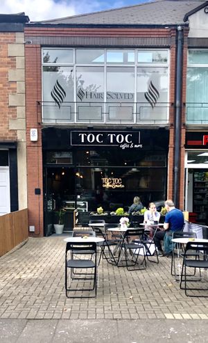 The venue  at Toc Toc Coffee & More in Belfast