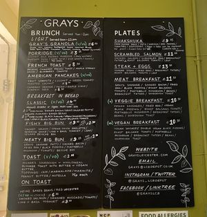   at Grays in Leicester