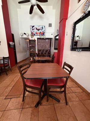 Dining area  at Istanbul Restaurant in San Juan