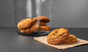 Our Ginger Molasses Cookies are vegan, gluten free, and an all-time Ruta’s customer fave! at Ruta's Fresh Indian Fare in Milwaukee