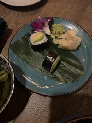 Avocado maki  at BITES Asian Kitchen + Bar in Chicago