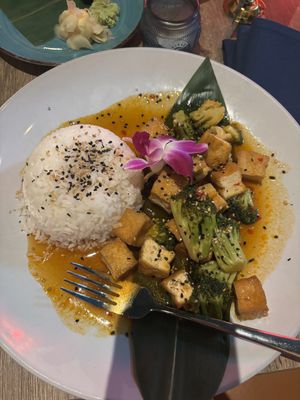 General TSO GOOD with tofu  at BITES Asian Kitchen + Bar in Chicago
