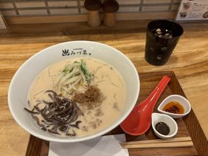   at Ra-men Akasaka Mizuna in Tokyo