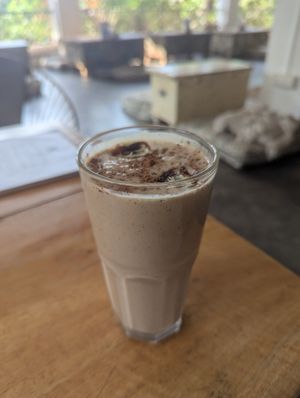 Smoothie at La Veda in Arambol