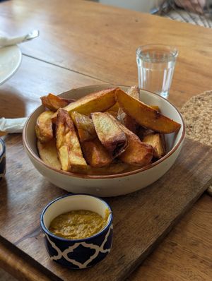 Wedges (vegan) at La Veda in Arambol
