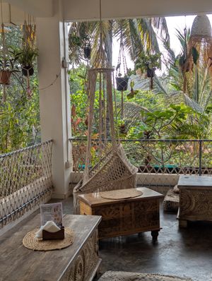 interior at La Veda in Arambol