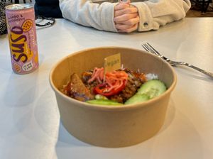 Vegan Gai Tod at Kinn Kinn in Newport