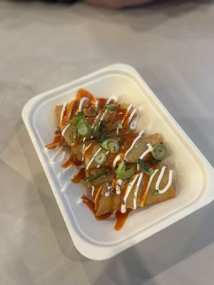 Spring rolls  at Kinn Kinn in Newport