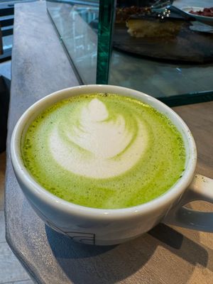 cereal graded matcha at Sipsy in The Hague
