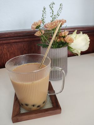 Bubble tea at The Light - Tea House in Prague