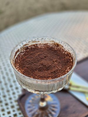 Very tasty tiramisu at The Light - Tea House in Prague