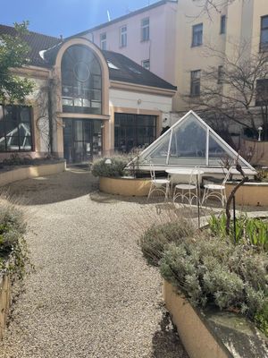 View when you exit the shop, before you enter the tea house   at The Light - Tea House in Prague