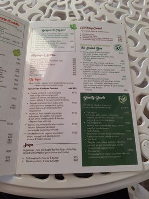 Plant based burger & bowl at Mango Ginger in Cape Town