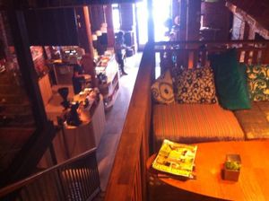 View from upper floor at Johan and Nystrom in Helsinki