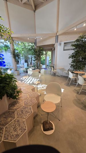 Interior at CIRTY CAFE in Tokyo