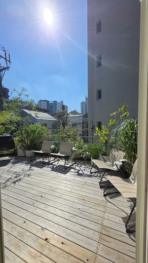 Terrace at CIRTY CAFE in Tokyo