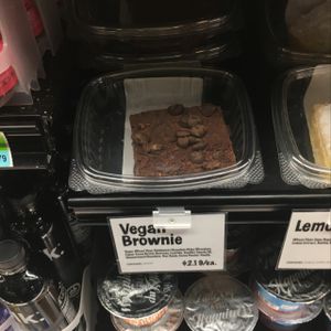 vegan brownies at Dawson's Market in Rockville