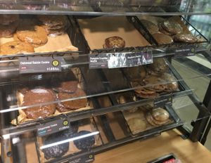 vegan baked goods  at Dawson's Market in Rockville