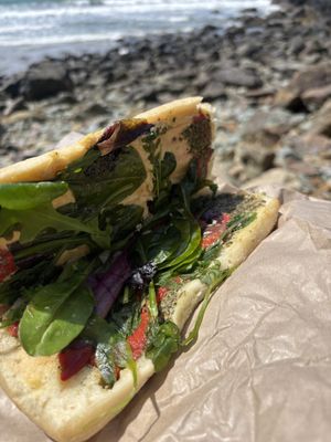 Middle Eastern ciabatta   at West Point Trading in Haverfordwest
