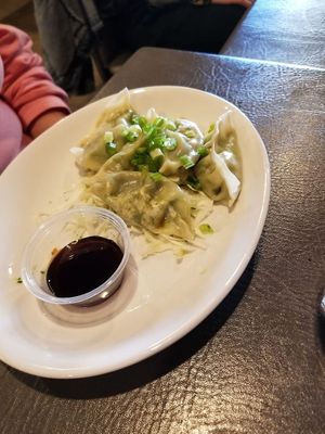 Potstickers at Anna Thai. at Project Animal Freedom - Decatur, IL  in Decatur