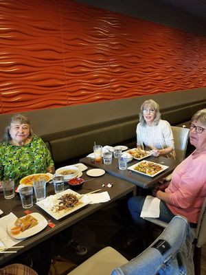 Everyone loved their meals at Anna Thai Restaurant! at Project Animal Freedom - Decatur, IL  in Decatur