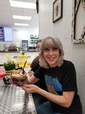 Good to the last drop!  I can't describe how tasty this was!  Fresh, sweet, delightful and more! at Project Animal Freedom - Decatur, IL  in Decatur