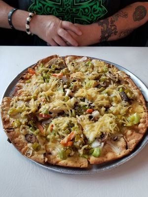Vegan Paul McCartney Pizza at Project Animal Freedom - Decatur, IL  in Decatur