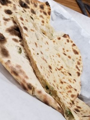 Very tasty bread.

Rasoi Indian Restaurant at Project Animal Freedom - Decatur, IL  in Decatur