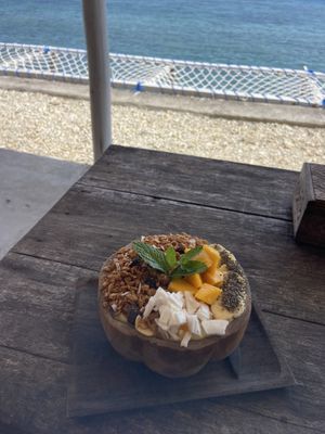 The view   at Next Level Cafe in Penida Island