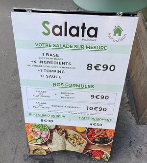  at Salata  in Paris